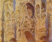 克劳德 莫奈 : Rouen Cathedral, Sunlight Effect